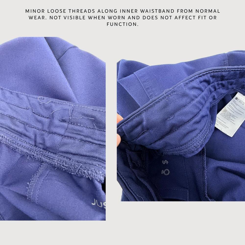 FIGS Zamora Jogger Scrub Pants Navy Blue XL - Picture 5 of 9